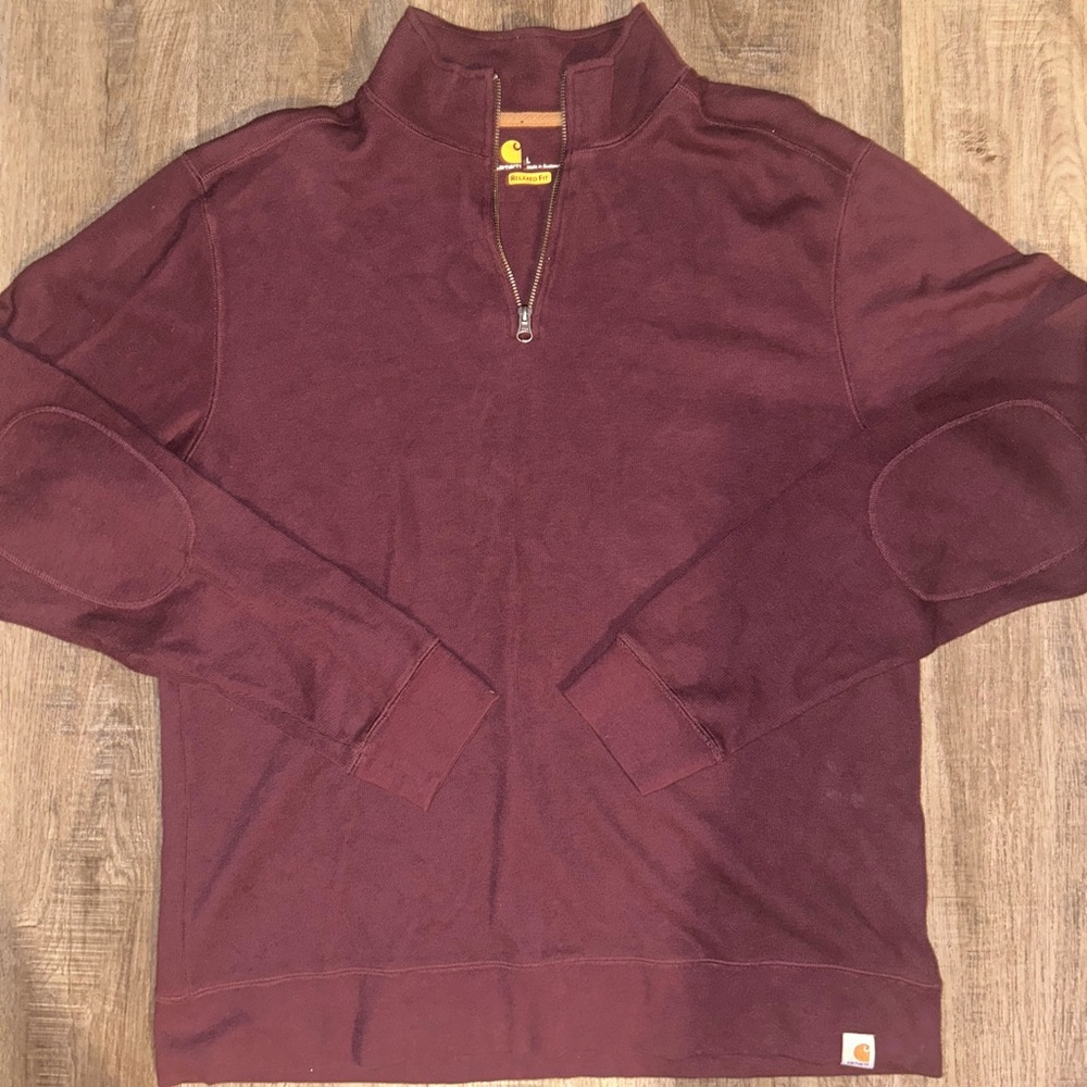 Vintage Carhartt quarter zip sweater
